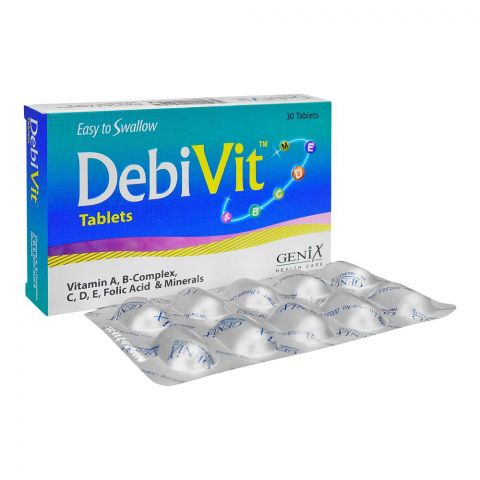 Genix Pharma Debivit Tablet, 30-Pack