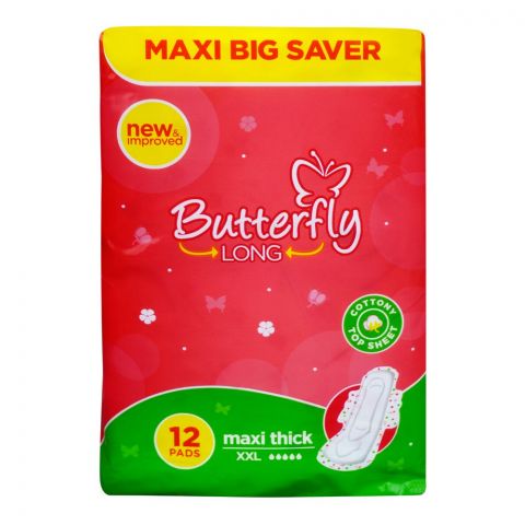 Butterfly Breathables Maxi Thick, XXL, 12-Pack