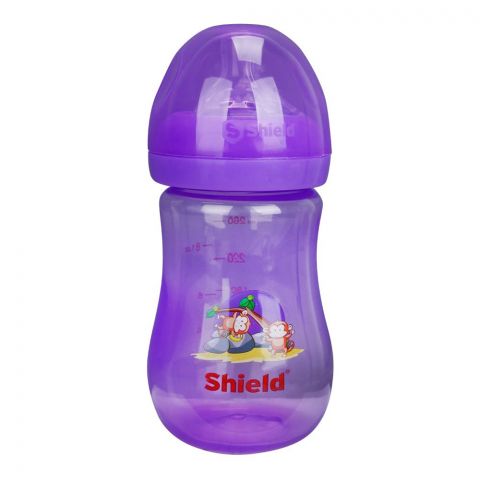 Shield Baby Crystal Anti-Colic Feeder Wide Base, For 12+ Months, 260ml
