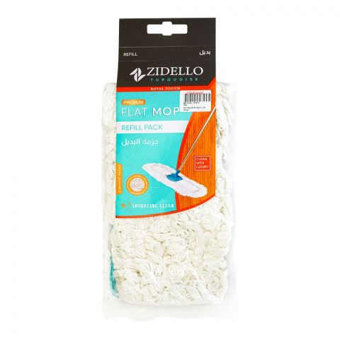 Zidello Dry Mop Refill Heavy, 24 Inches, Green