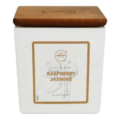 Aroma Home Soya Series Raspberry Jasmine Scented Candle, 155g