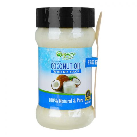 Organico Coconut Oil Winter Pack Jar, 800ml