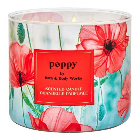 Bath & Body Works Poppy Scented Candle, 411g