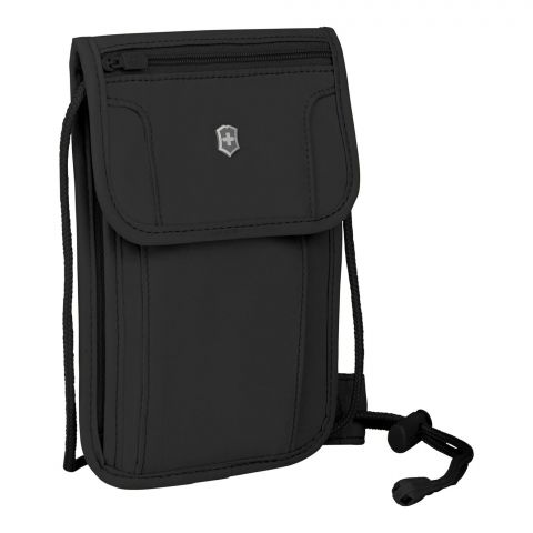 Victorinox Deluxe Concealed Security Pouch With RFID Protection Black, 610603