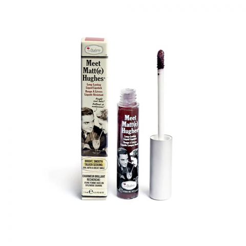 The Balm Cosmetics Meet Matt(e) Hughes Liquid Lipstick, Fierce, 7.4ml