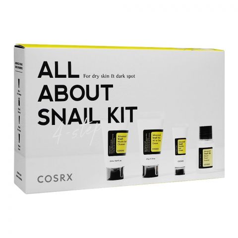 COSRX All About Snail Kit, 4-Step, For Dry Skin & Dry Spot