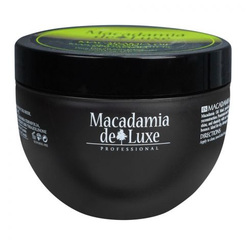 Macadamia De Luxe Macadamia Oil Mask, 250ml