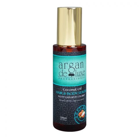 Argan De Luxe Coconut Oil Hair & Body Serum, 100ml