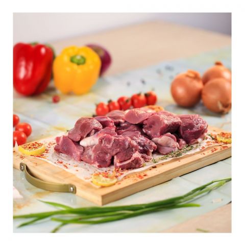 Meat Expert Mutton Boneless Boti Cut, 1 KG
