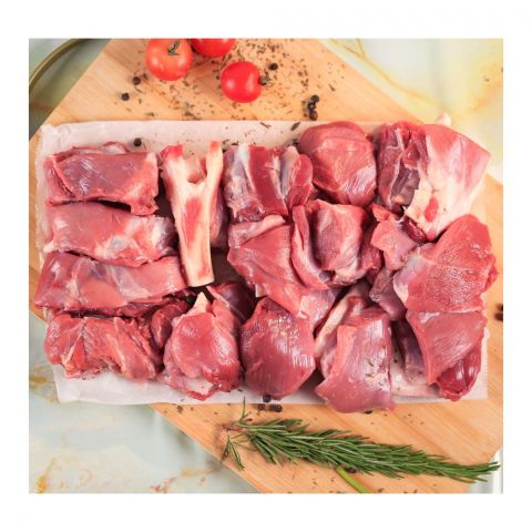 Meat Expert Mutton Leg Karahi Cut, 1 KG