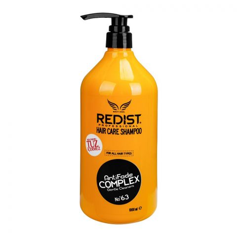 Redist Hair Care Anti Fade Complex Gentle Cleaners No.63 Shampoo, 1000ml