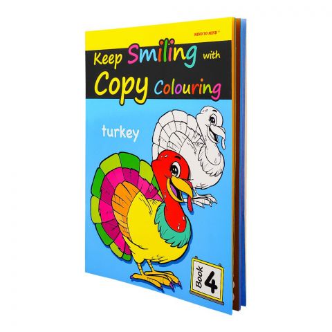 Paramount Keep Smiling With Copy Coloring Book Turkey, Book 4