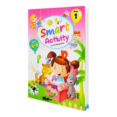 Paramount Smart Activity Book For Kindergarten, For 4-6 Year Kids, Book 1