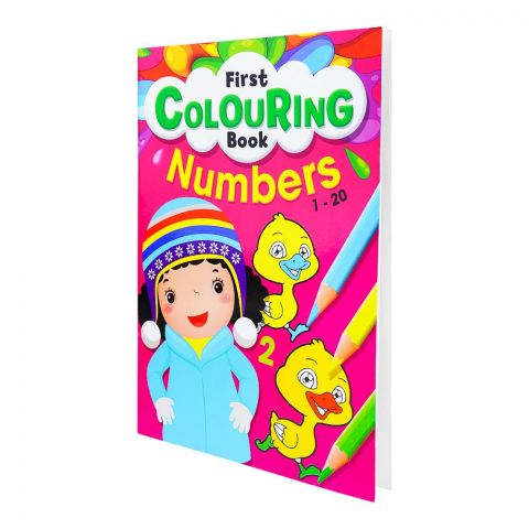Paramount First Coloring Book, Numbers 1-20 (Pl)