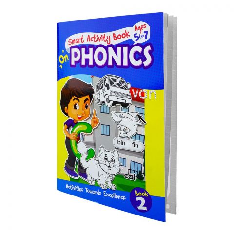 Paramount Smart Activity Book On Phonics, For 5 To 7 Year Kids, Book 2