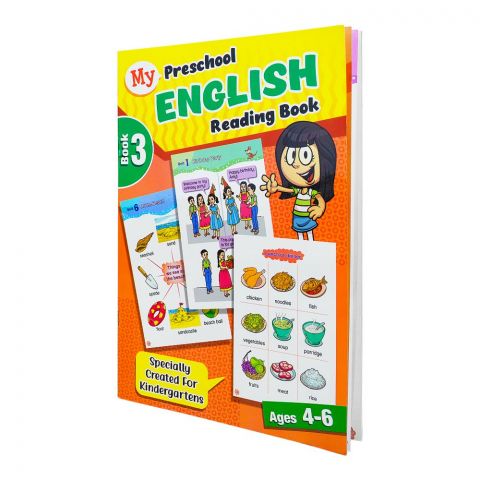 Paramount My Preschool English Reading Book 3, (Pb)