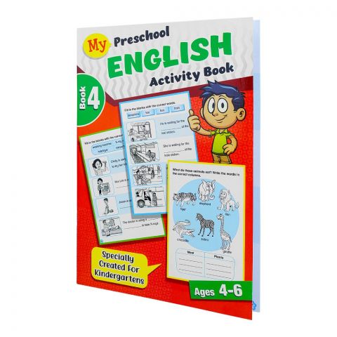 Paramount My Preschool English Activity Book 4, (Pb)