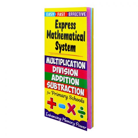 Paramount Express Mathematical System, Book For Preschoolers