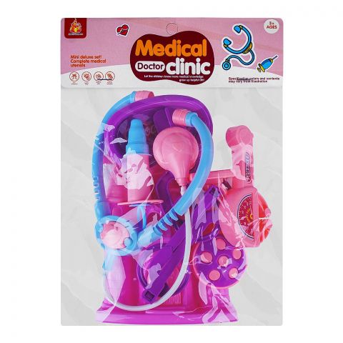 Rabia Toys Medical Doctor Clinic Play Set, For 3+ Years, 133-6