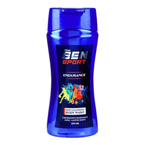 Sen Sport Endurance Deep Cleansing Body Wash, 250ml
