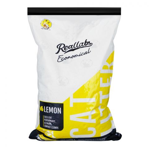 Reallabs Econimical Cat Litter, Lemon, 10 Liters