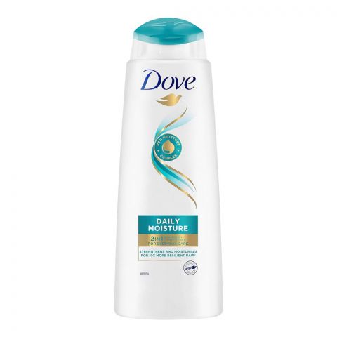 Dove Pro Moisture Complex Daily Moisture 2-In-1 Shampoo & Conditioner, 400ml