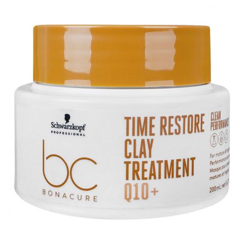 Schwarzkopf BC Bonacure Q10+Time Restore Clay Treatment, 200ml