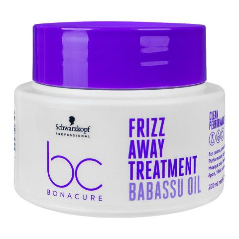 Schwarzkopf BC Bonacure Frizz Away Treatment with Babassu Oil, 200ml