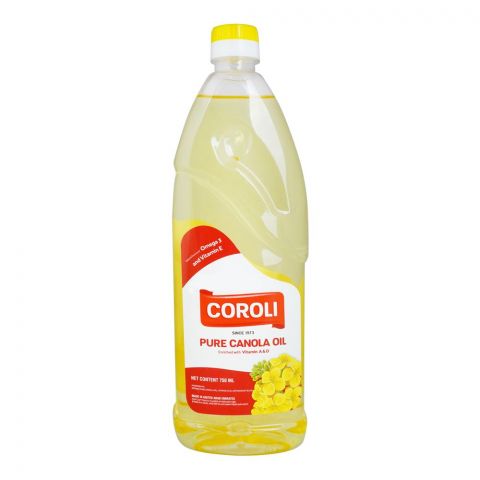Coroli Pure Canola Oil, 750ml