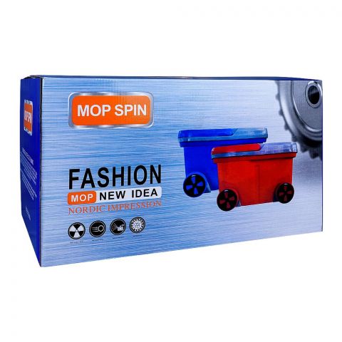 Fashion Mop Bucket With Mop Red