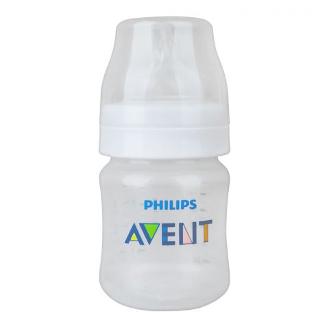 Avent Anti-Colic Wide Neck Feeding Bottle, 125ml, SCF810/61