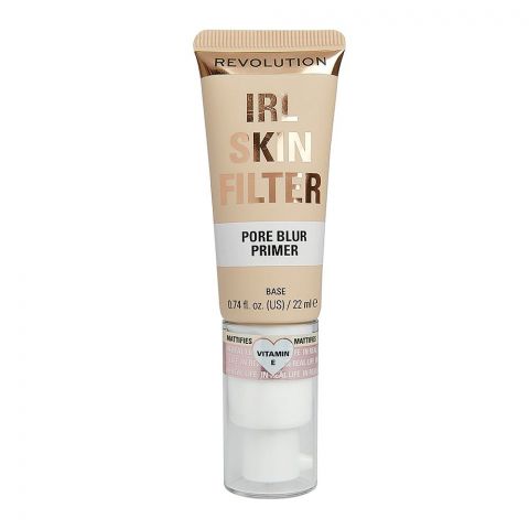 Makeup Revolution IRL Skin Filter Pore Blur Primer, 22ml