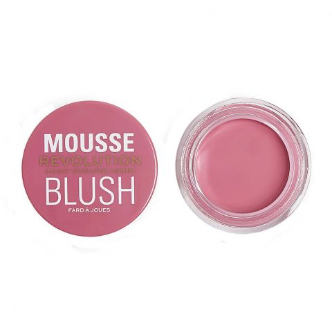 Makeup Revolution Mousse Blush, Rose Pink