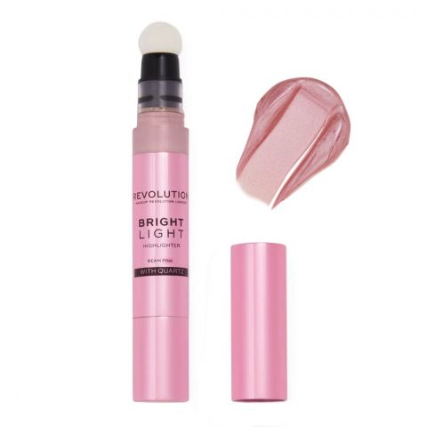 Makeup Revolution Bright Light Highlighter Beam, Pink