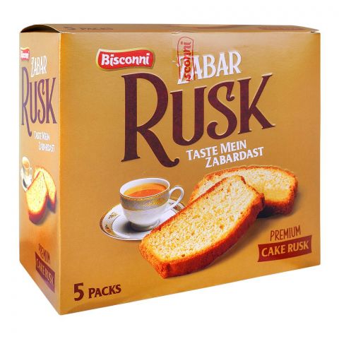 Bisconi Zabar Premium Cake Rusk, 56g
