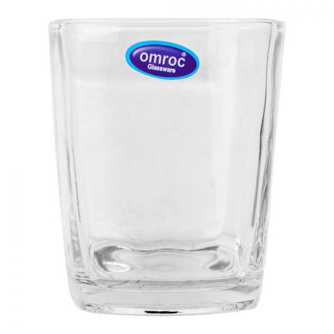 Omroc Camelia Plain Glass Tumblers, 6-Pack, 300ml