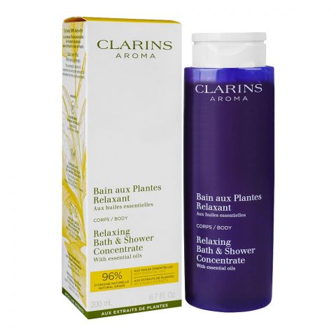 Clarins Relaxing Bath & Shower Concentrare With Essential Oil