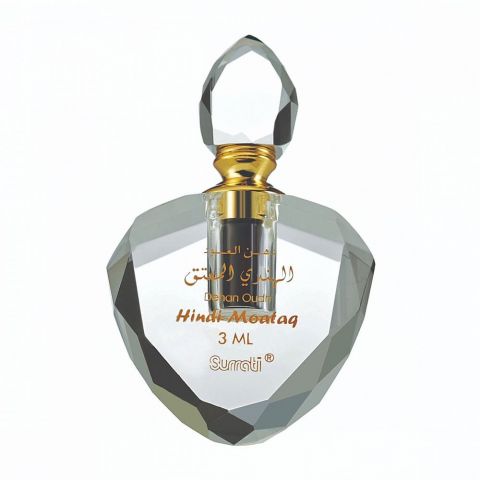 Surrati Dehan Oudh Hindi Moataq, Concentrated Perfume Oils, 3ml