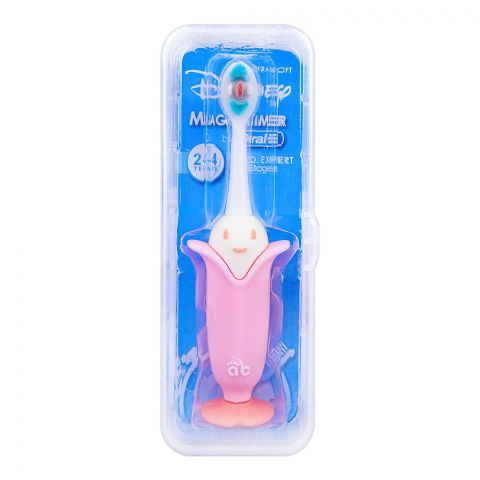 Oral-B Disney Magic Timer Extra Soft Toothbrush For Kids 2-4 Years, Pink, 1-Pack