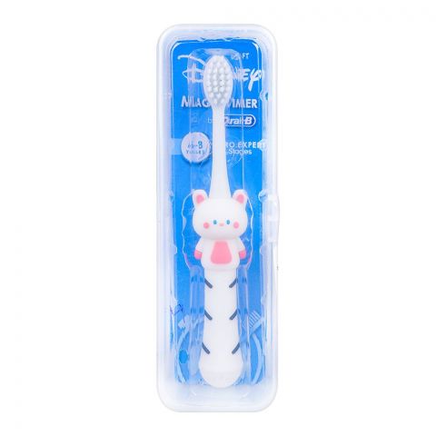 Oral-B Disney Magic Timer Soft Toothbrush For Kids 6-8 Years, White, 1-Pack