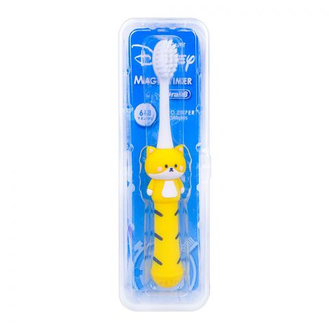 Oral-B Disney Magic Timer Soft Toothbrush For Kids 6-8 Years, Yellow, 1-Pack