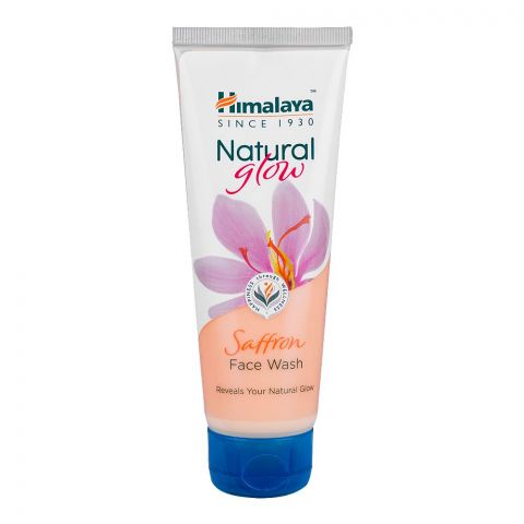 Himalaya Natural Glow Saffron Face Wash, 100ml