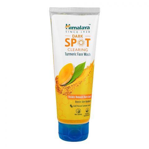 Himalaya Dark Spot Clearing Turmeric Face Wash, Paraben Free, 100ml