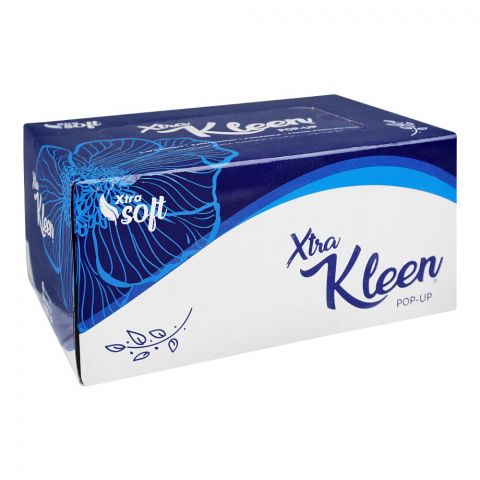 Xtra Kleen Pop UP Tissue , Blue