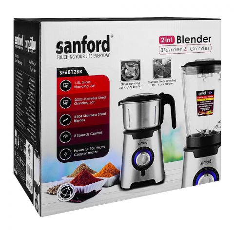 Sanford Blender 2 In 1, SF-6812BR