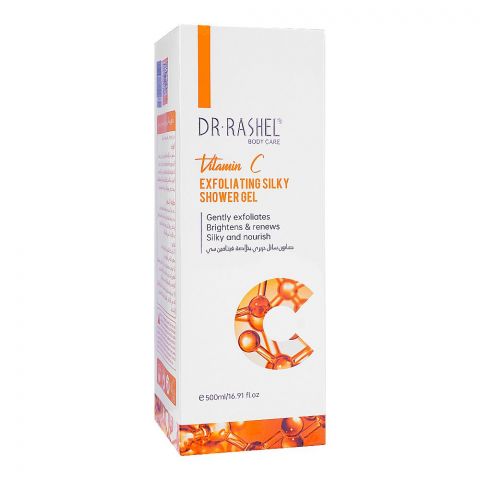 Dr. Rashel Vitamin C Exfoliating Silky Shower Gel, 500ml