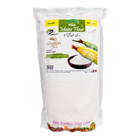 Eco Global Foods White Maize Flour, 1Kg