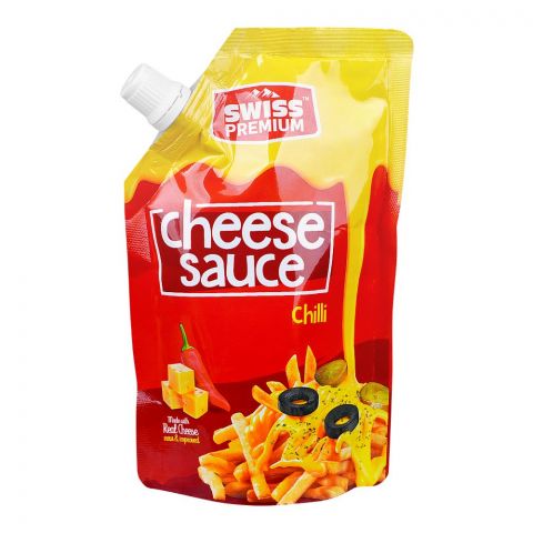 Swiss Premium Chilli Cheese Sauce Pouch, 200g