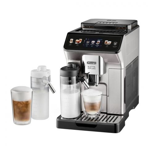 Delonghi Eletta Explore Cold Brew Coffee Machine, ECAM450.65.S