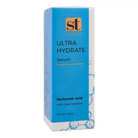 ST London Hyaluronic Acid With Dual Peptides Ultra Hydrate Serum, 30ml